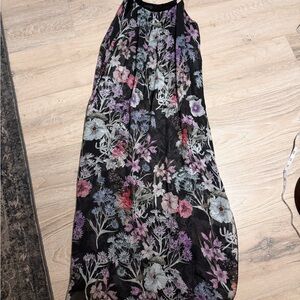 Fifteen Twenty Black Floral Maxi Dress